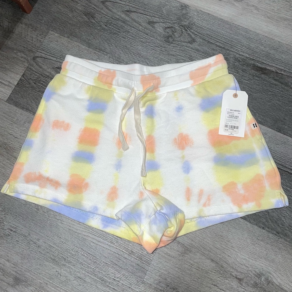 Billabong tie dye shorts
